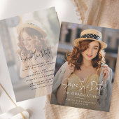 卒業2写真データの保存パーティー 案内状