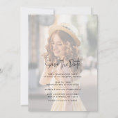 卒業2写真データの保存パーティー 案内状 (裏面)