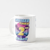 卒業2年生まで生まれ変わる コーヒーマグカップ (正面左)