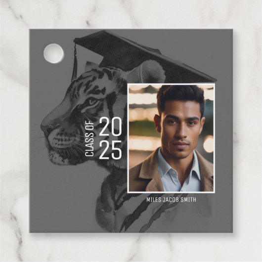 卒業2枚の写真を追加 フェイバータグ (正面)