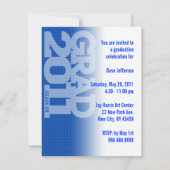 卒業2011パーティの招待状追加写真4 招待状 (裏面)