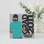 卒業2011年パーティの招待状漫画写真1 招待状 (スタンド正面)