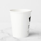 卒業2023スクリプトタイポグラフィグラードパーティー 紙コップ (右)