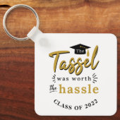 卒業2024タッセルはハッセルグラードの価値があった キーホルダー (正面)