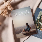 卒業2024 Magazine Photo Cover Grad 案内状