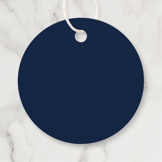 卒業2024 Script Navy Blue フェイバータグ (裏面)