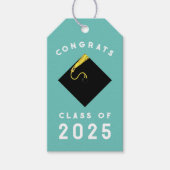 卒業2025おめでとうギフトラベル ギフトタグ (正面)