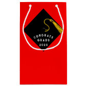 卒業2025おめでとう小抱き枕 スモールペーパーバッグ (裏面)