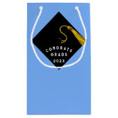 卒業2025おめでとう小抱き枕 スモールペーパーバッグ (裏面)