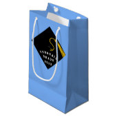 卒業2025おめでとう小抱き枕 スモールペーパーバッグ (正面アングル)