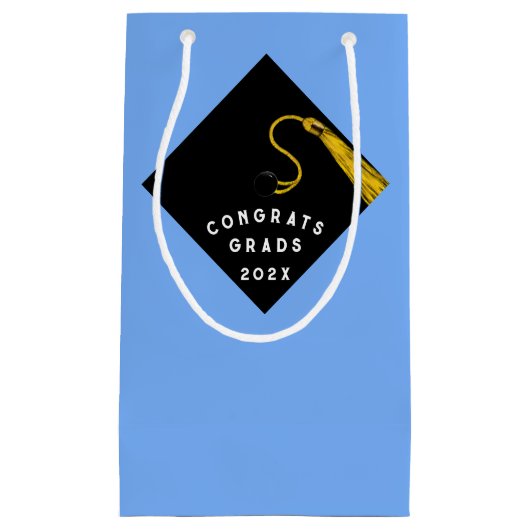 卒業2025おめでとう小抱き枕 スモールペーパーバッグ (正面)