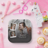 卒業2025の写真パーティー ペーパープレート (パーティー)