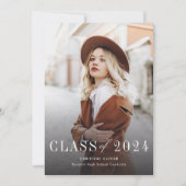 卒業2025の写真 案内状 (正面)