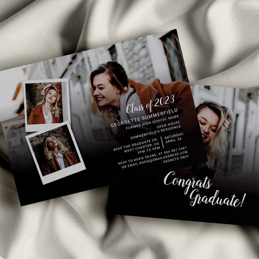 卒業2025グラードパーティー写真パーティー 招待状