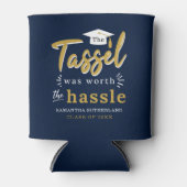 卒業2025ネイビーグラードパーティー 缶クーラー (正面)