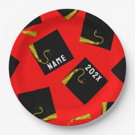 卒業2025パーティー紙プレート ペーパープレート