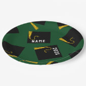 卒業2025パーティー紙プレート ペーパープレート (アングル)