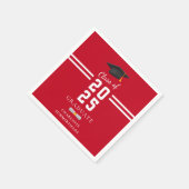 卒業2025パーティー紙 スタンダードカクテルナプキン (角)