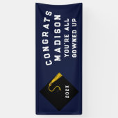 卒業2025パーティー 横断幕 (縦)