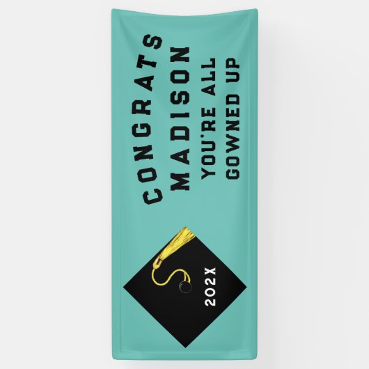 卒業2025パーティー 横断幕 (縦)