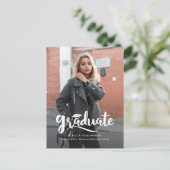 卒業2025フォトスクリプト卒業 案内ポストカード (スタンド正面)