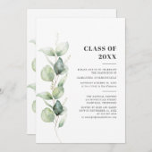 卒業2025ユーカリプタスグラードパーティー 招待状 (正面/裏面)