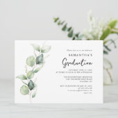 卒業2025写真ユーカリプタスグラードパーティー 招待状 (スタンド正面)