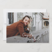 卒業2025写真ユーカリプタスグラードパーティー 招待状 (裏面)