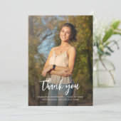 卒業2025写真卒業スクリプト サンキューカード (スタンド正面)