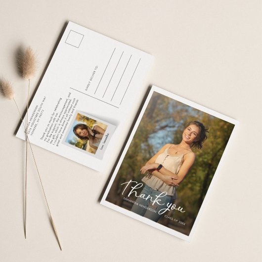 卒業2025写真数々のスクリプトありがとう ポストカード