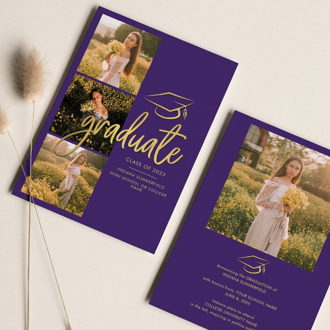 卒業2025写真紫パーティー発表 (クリエイターアップロード済み)