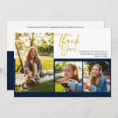 卒業2025台本モダン大学院生ありがとう 案内状 (正面/裏面)