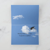 卒業2025帽子in空 カード (内部)