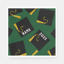 卒業2025緑 スタンダードランチョンナプキン
