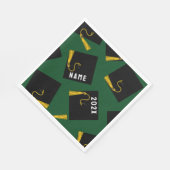卒業2025緑 スタンダードランチョンナプキン (角)
