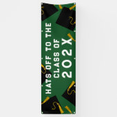 卒業2025緑 横断幕 (縦)