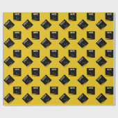 卒業2025金ゴールドギフト ラッピングペーパー (フラット)