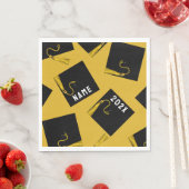 卒業2025金ゴールド スタンダードランチョンナプキン (インサイチュ)