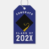 卒業2025青 ギフトタグ (正面)