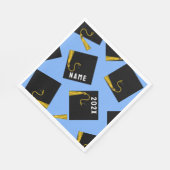 卒業2025青 スタンダードランチョンナプキン (角)