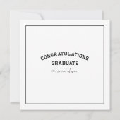 卒業2025 カード (裏面)