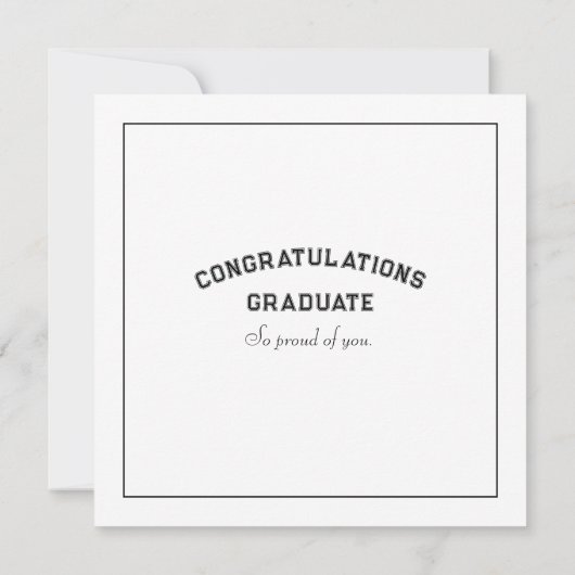 卒業2025 カード (裏面)