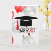 卒業2025 （マタイ5:16） カード (黄色い花)