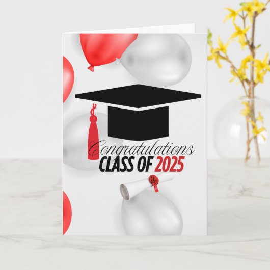 卒業2025 （マタイ5:16） カード (黄色い花)