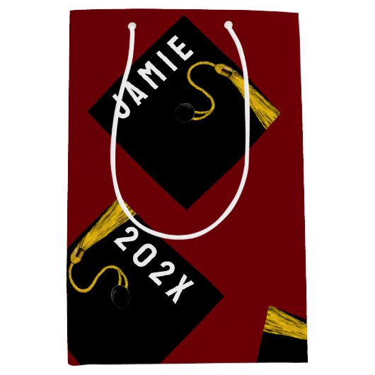 卒業2025 ミディアムペーパーバッグ (正面)