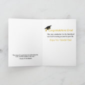 卒業2025 (詩篇37:23 NKJV) カード (内部)