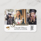 卒業2025 QRコード発表カード – 3ページ目 エンクロージャーカード (正面)