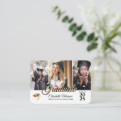 卒業2025 QRコード発表カード – 3ページ目 エンクロージャーカード (スタンド正面)