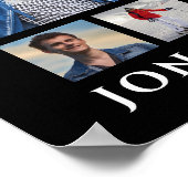 卒業33フォトコラージュあなたの色 ポスター (角)