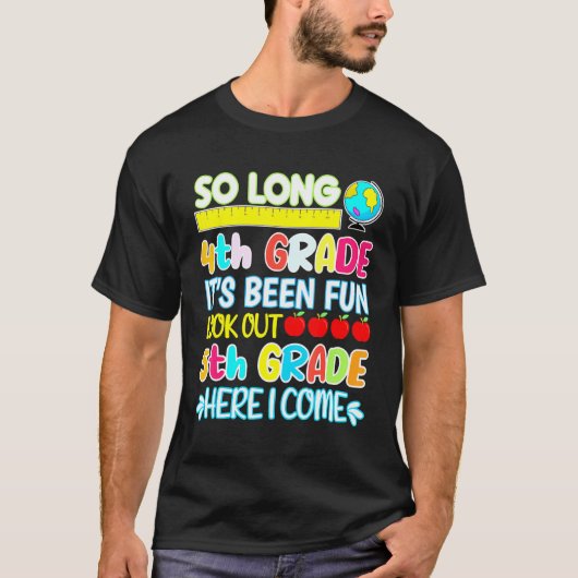 卒業5年生で来すね Tシャツ (正面)
